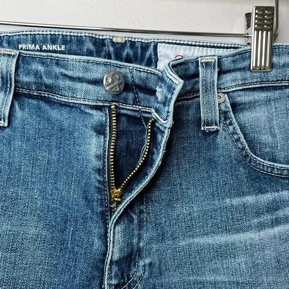 AG The Prima Ankle Cigarette Medium Faded Wash Jean - Picture 6 of 17